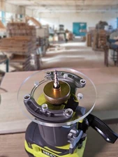 Baseplate for Ryobi one+/P601/PCL424B/Rigid R860443 with bushing compatibility