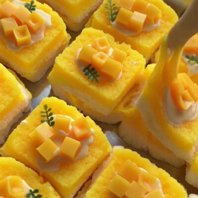 TPR acheter Mango Toast Rebound Stress Stress Relief jouet Simuler Food Toy