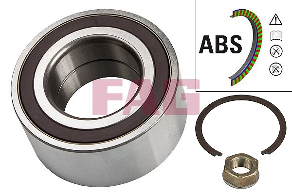 FAG 713 6400 20 Radlager Kit 713 6400 20 FüR CitroëN Fiat Lancia Peugeot-image