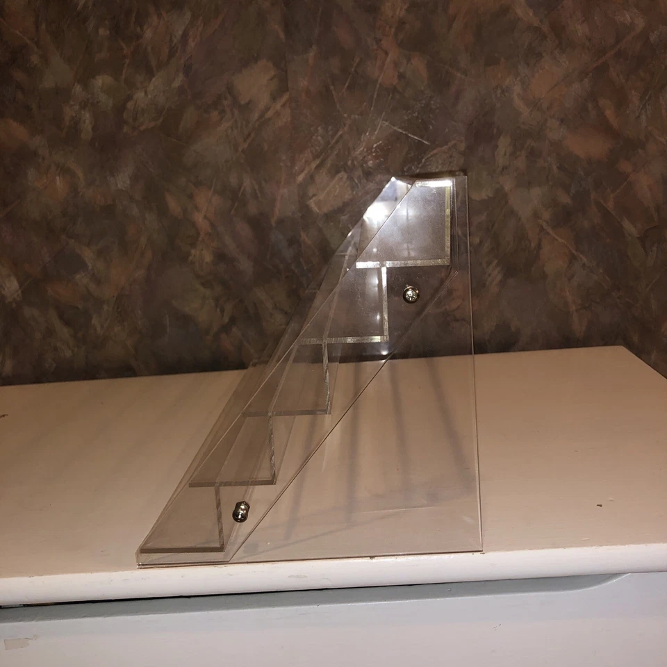 Estante de esmalte de uñas transparente de 5 niveles para hasta 65 botellas Foto 4 de 4