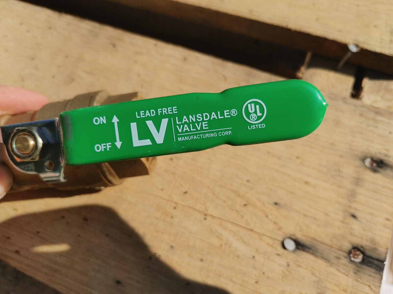 Lansdale Valve 1" Lead Free Ball Valve, 700-200-00225 (GSCE)