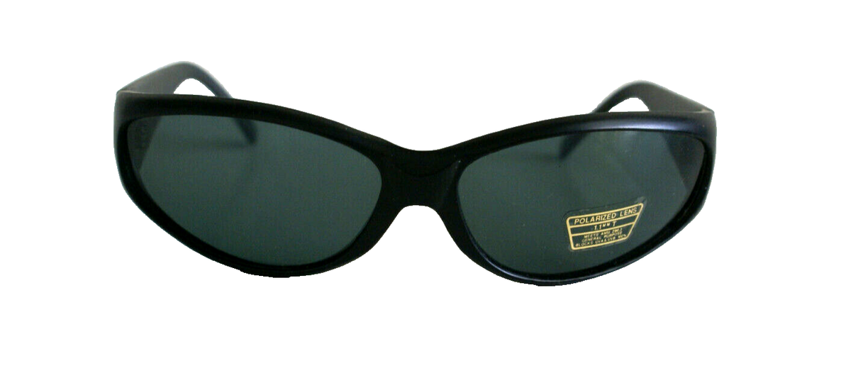 Wrap Polarized Sunglasses Rectangular Metal Frame Classic Style Large Classic men main image 2