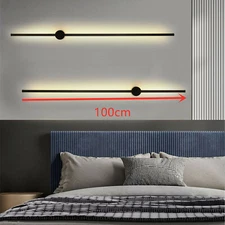 1M Modern LED Wall Light Long Strip Sconce Stairs Bar Linear Wall Lamp Bedroom