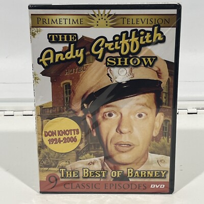 The Andy Griffith Show Best of Barney DVD New Sealed Knotts 