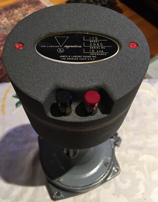 JBL JIM LANSING 175 1217-1290 EARLY GRAY DRIVER W/ MASH HORN 16