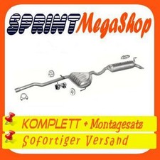 Auspuff Fiat Brava Bravo 1.9 JTD 77 KW 1998-2001 Komplette Auspuffanlage  0238