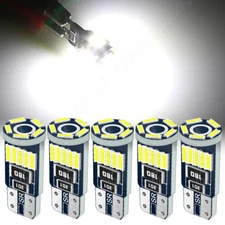 For BMW S1000RR R1200GS White T10 W5W 2825 LED Bulbs Parking Light Spuer Bright