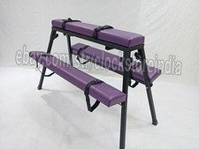 Spanking Portable Height Adjustable Restraint BDSM Furniture Bench Purple Color