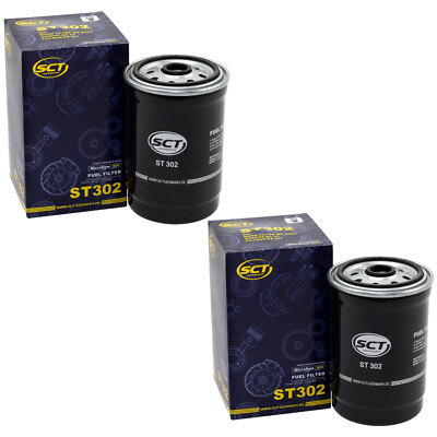 Kraftstofffilter Diesel 2 X SCT ST302 für Opel VW Alfa Audi Citroen Fiat Ford