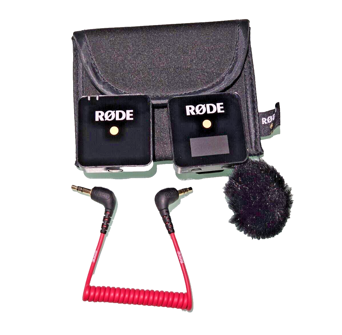 Custodia Silicone Per RODE Wireless GO I/II - Cover Protettiva Nero Di Frgyee