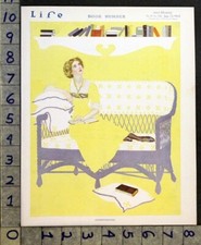 1912 BEAUTY WOMEN FASHION LIBRARY READ COLES PHILLIPS ART ILLUSTRATED COVER ZX77