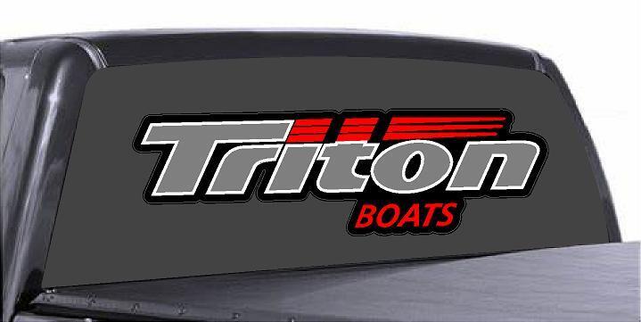 Triton Boats Fishing Graphics Marine Decals Professional Vinyl