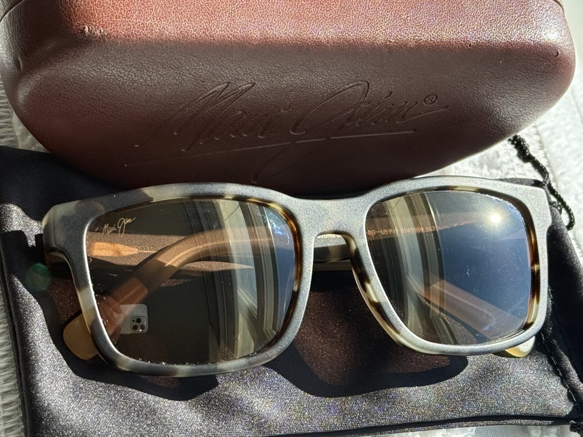 Maui Jim Stone Shack 862 10 Matte Tortoise Frame + HCL Bronze