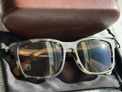 Maui Jim Stone Shack 862 10 Matte Tortoise Frame + HCL Bronze