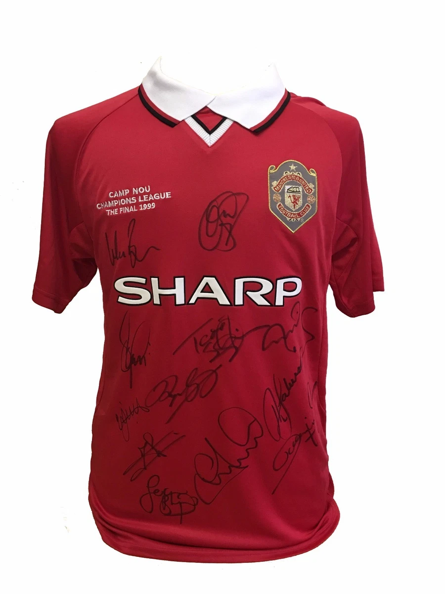 Manchester united 1999 hotsell champions league jersey