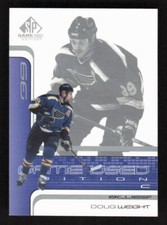 2001 SP Game Used  #51 Doug Weight  St. Louis Blues