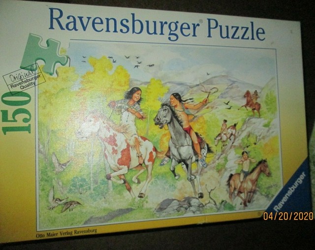 Pre-owned Ravensburger 150 Piece Pony Racing Puzzle ...