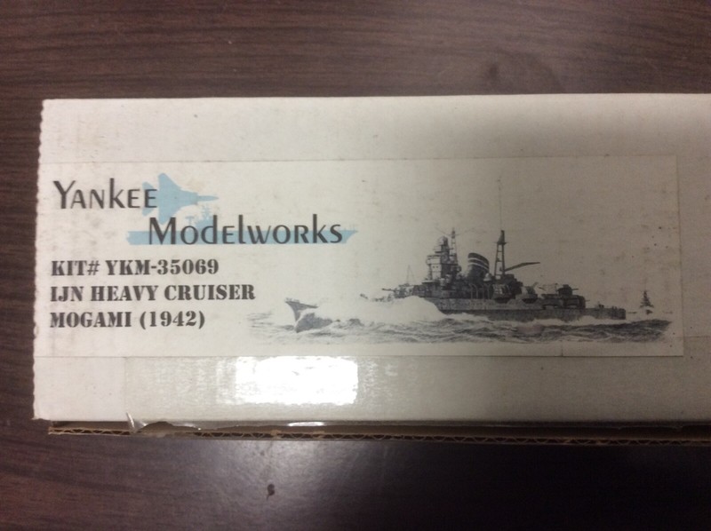 1/350 YMK Japanese heavy Cruiser Mogami 1942 Resin kit with BRASS BARRELS 