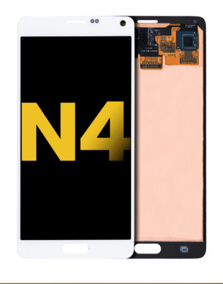 OLED Assembly Without Frame Compatible For Samsung Galaxy Note 4 (White)