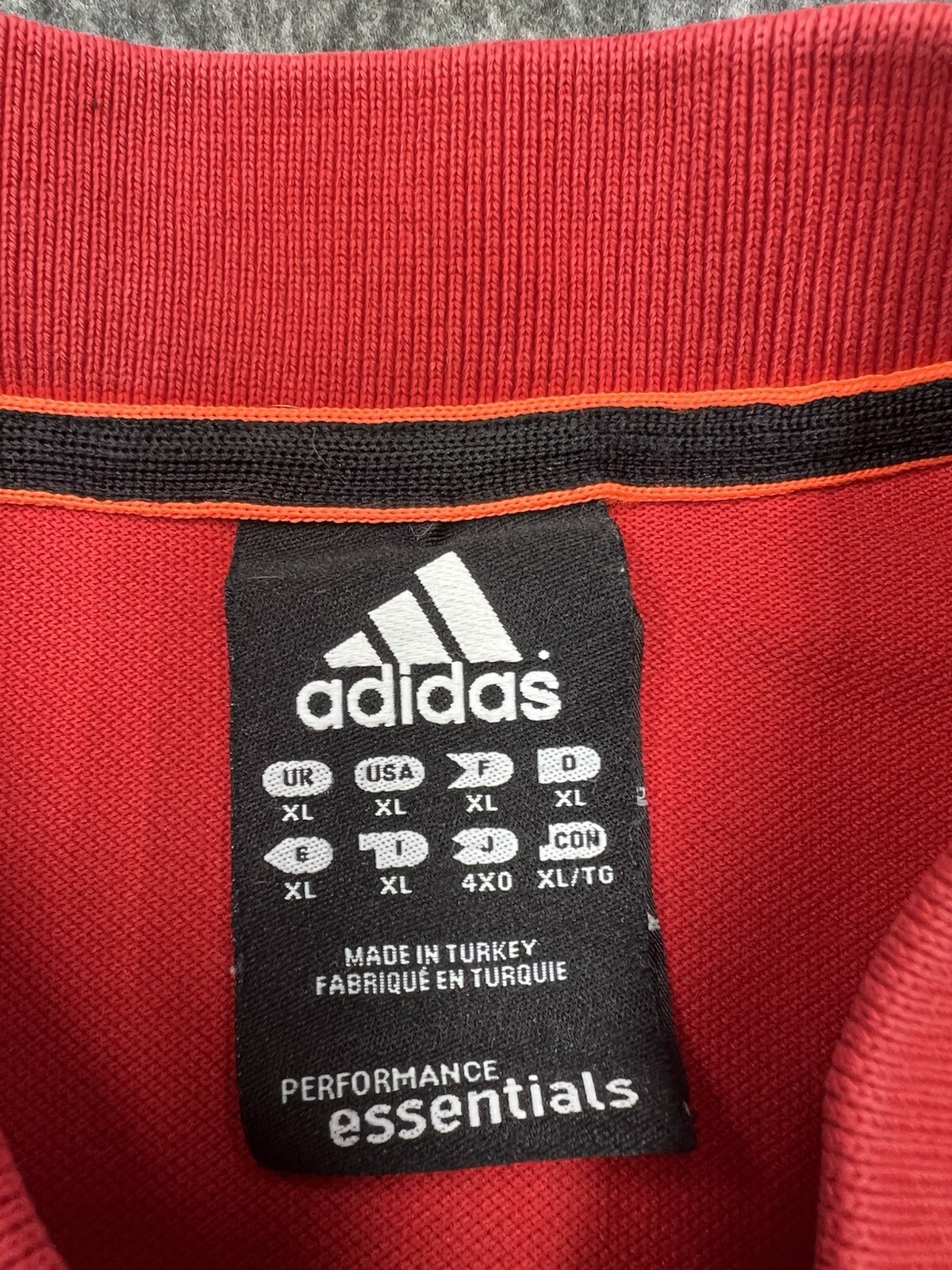 VTG Adidas Knit Performance Essentials Climalite … - image 3