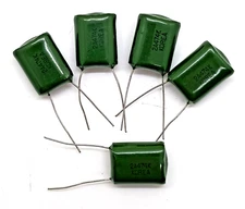 Xicon Capacitor 2A474K 100V 0.47 MFD 5 PC Lot