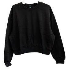 Women's Black Sweatshirt  Plus Sizes 1X and 2X  Wild Fable  NEW  