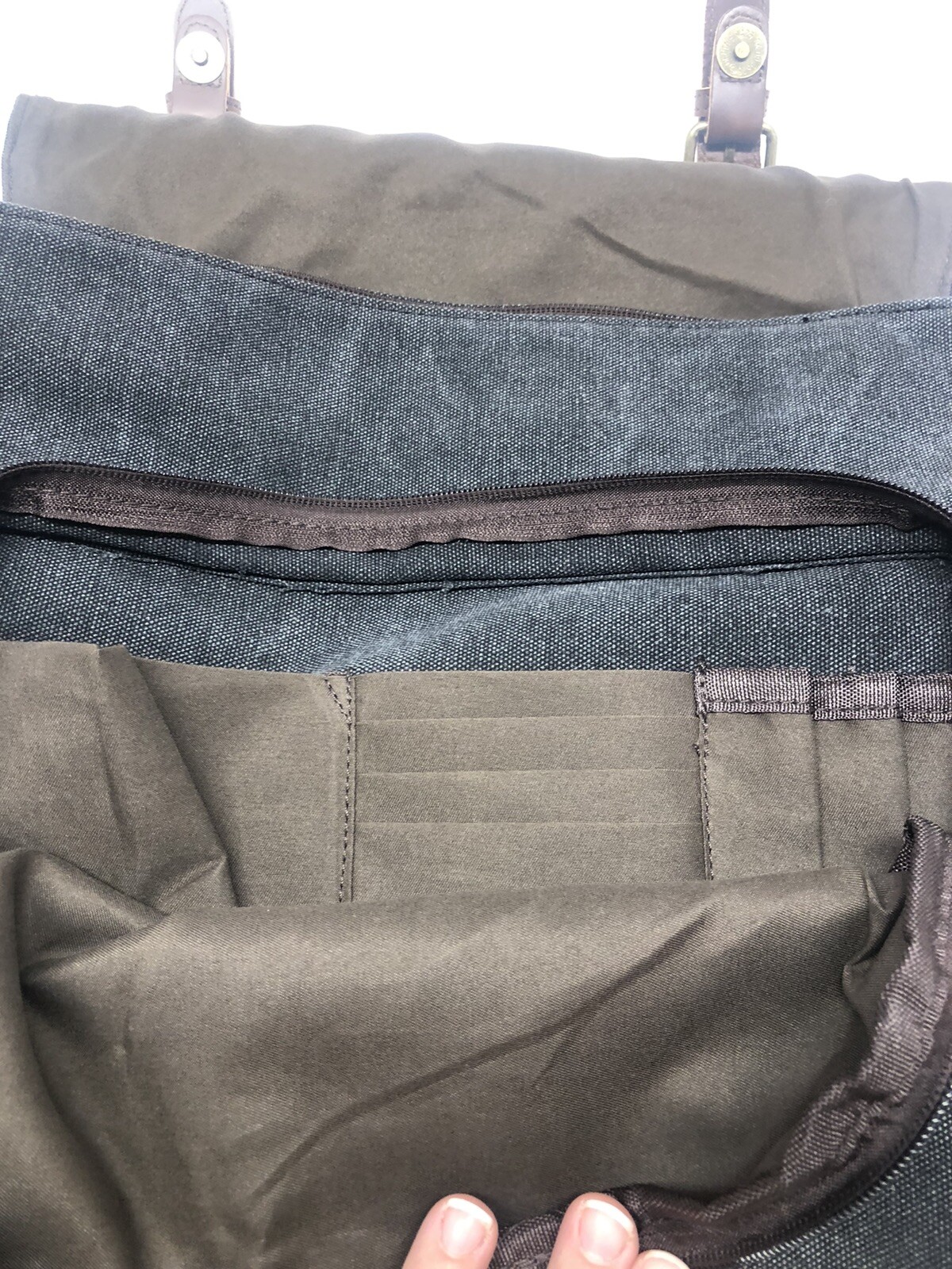 S-ZONE MENS LUGGAGE BRIEFCASE STYLE CARRYING BAG 12x14x5