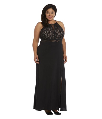 sl fashions plus size sequined lace dress SL Fashions 9419144 Plus Size Sequin Lace Tea Length Dress – The Dress  Outlet main image 1