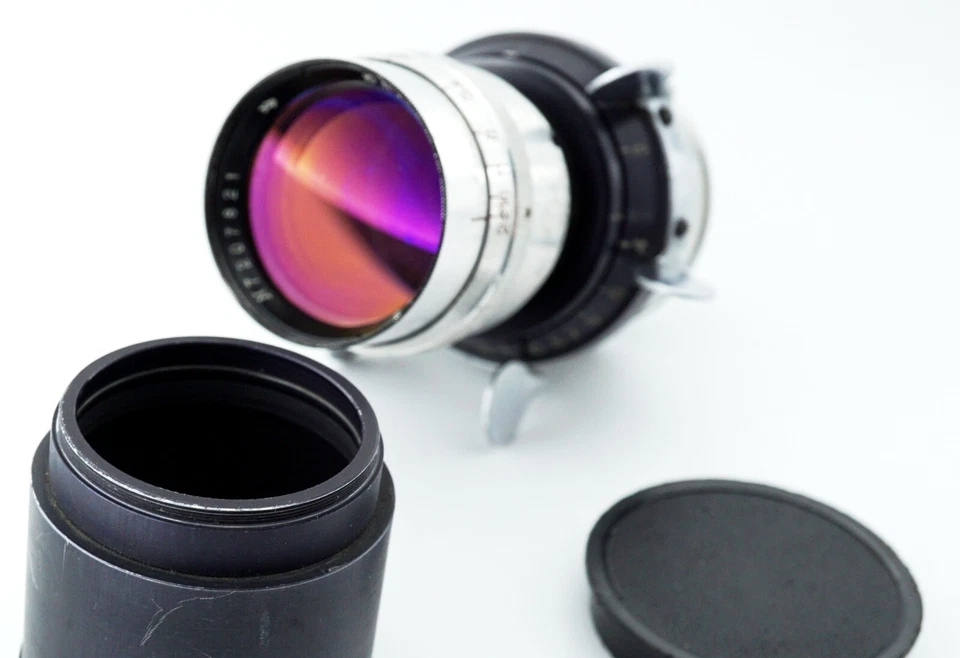 VTG Cine JUPITER-11 4/135mm movie Tele Lens Portrait Sonnar OCT-18 mount Konvas - Image 3 of 4