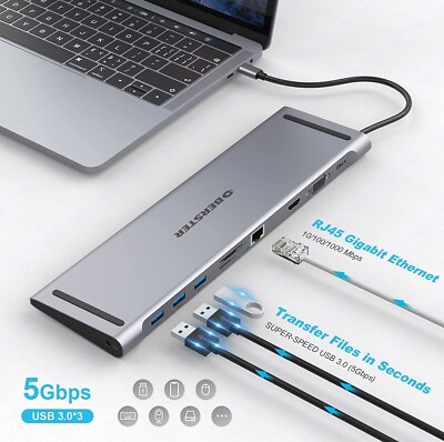 Usb c Docking Station für Apple