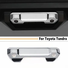 For Toyota Tundra 2022-2025 ABS Chrome Rear Tailgate Door Handle Bowl Cover Trim