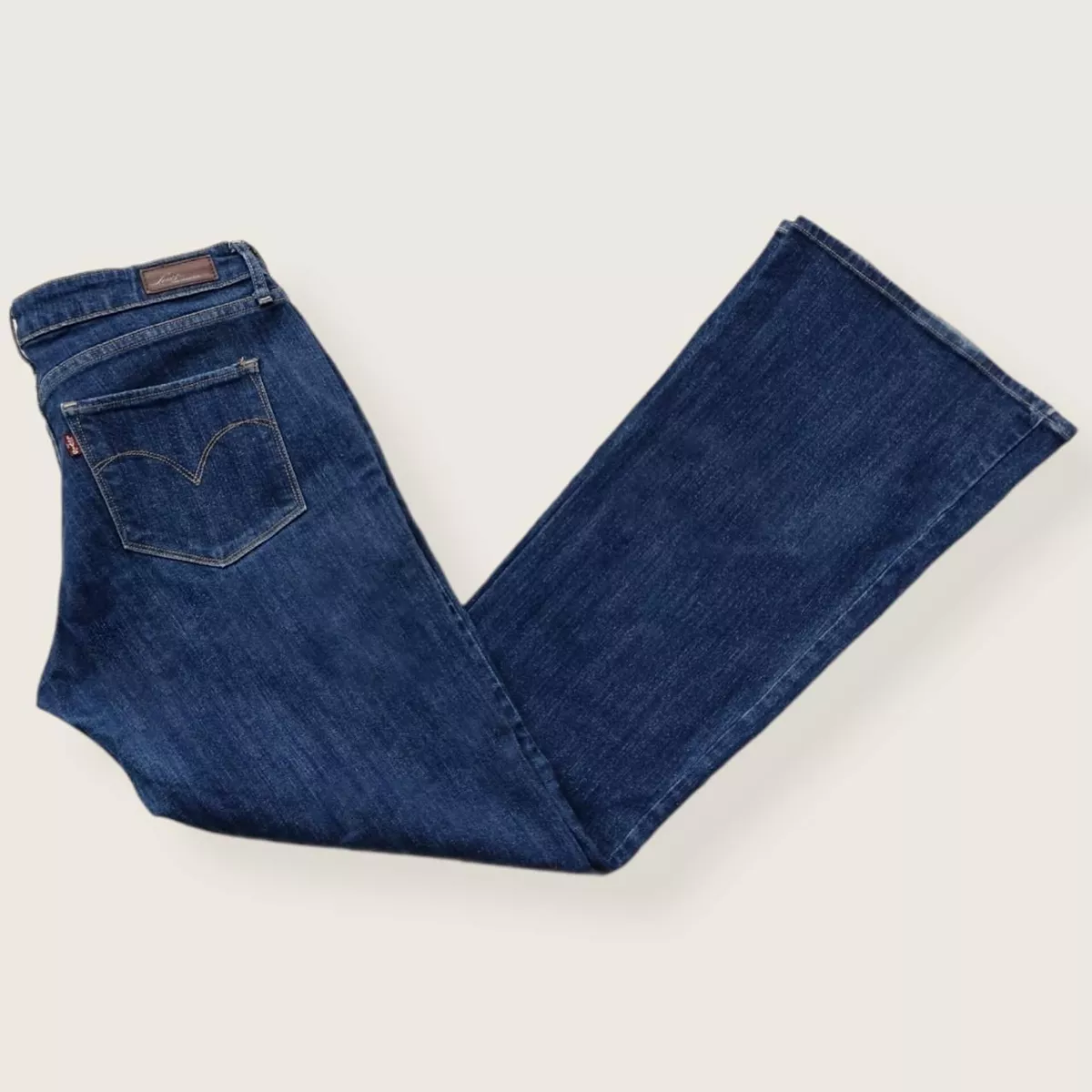 Levi s Bold Curve Flared denim Jeans 30 X 32 eBay