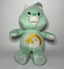 Care Bears Wish Bear 8 Plush 2002 Talking 20th Anniversary Tags Stuffed Toy
