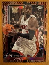 2025-26 Topps Chrome DWAYNE WADE #241 Basketball Border Refractor Miami Heat