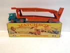 Matchbox M8 Major Pack Car Transporter -Original Box Vintage 1959 Lesney England