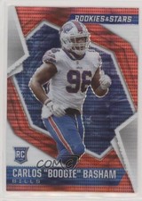 2021 Panini Rookies & Stars Red Pulsar Prizm Carlos Basham Jr Boogie #193 0lt3