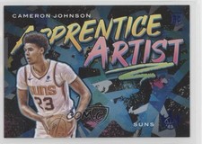 2019 Panini Court Kings Apprentice Artists Sapphire /25 Cameron Johnson #5 7rv