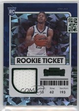 2021-22 Panini Contenders Rookie Ticket Swatches Green Ice Jared Butler hg6