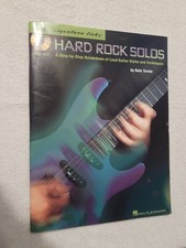 HARD ROCK SOLOS A BOOK & CD Set BREAKDOWN OF LEAD GUITAR Styles By Dale Turner