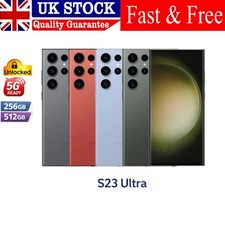 New Samsung Galaxy S23 Ultra Unlocked 256/512GB/1TB 2Yr Warranty in UK STOCK 5G