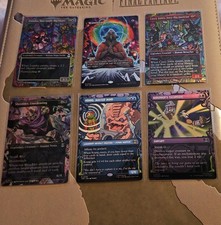  MTG Teenage Mutant Ninja Turtles 6 card lot (All Foils except Brainstorm)