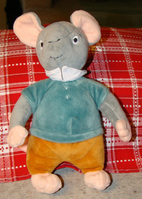 Little Tiger Press Ltd WHERE HAPPINESS LIVES character plush mouse 10'' EUC