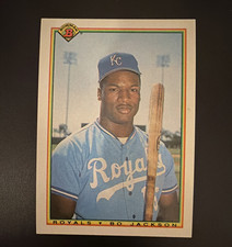 Bowman 1989 Bo Jackson #378 Kansas City Royals Base Set Baseball Card