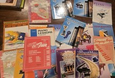 27  Piano Teacher Lessons Music Book Mix Lot ...