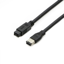 FireWire 800 to 400 Cable 9 Pin to 6 Pin 6FT IEEE 1394 High-Speed Transfer