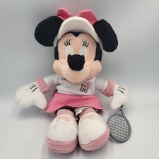 Minnie Mouse Tennis Bean Bag Walt Disney World Polyester Plush Doll Collectible