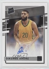 2021 Chronicles Draft Picks Donruss Rated Rookie 39/199 Dikembe Andre Auto 4t6
