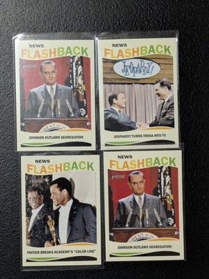 2003 - Topps - News Flashback 4 card lot - NF-CRA x2 / NF-SP / NF-J