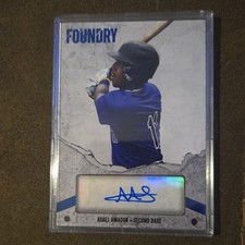 2025 Pulse Foundry Adael Amador Second Base Autograph Baseball Card #BAS-AA /35