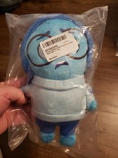 NWT DISNEY Pixar Inside Out 2 SADNESS PLUSH 11" Toy Doll NEW
